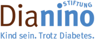 Logo: Dianiño Stiftung - Kind sein. Trotz Diabetis.